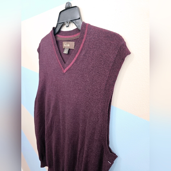 NWT Tasso Elba Macy's Men's Sweater Vest - Picture 4 of 7